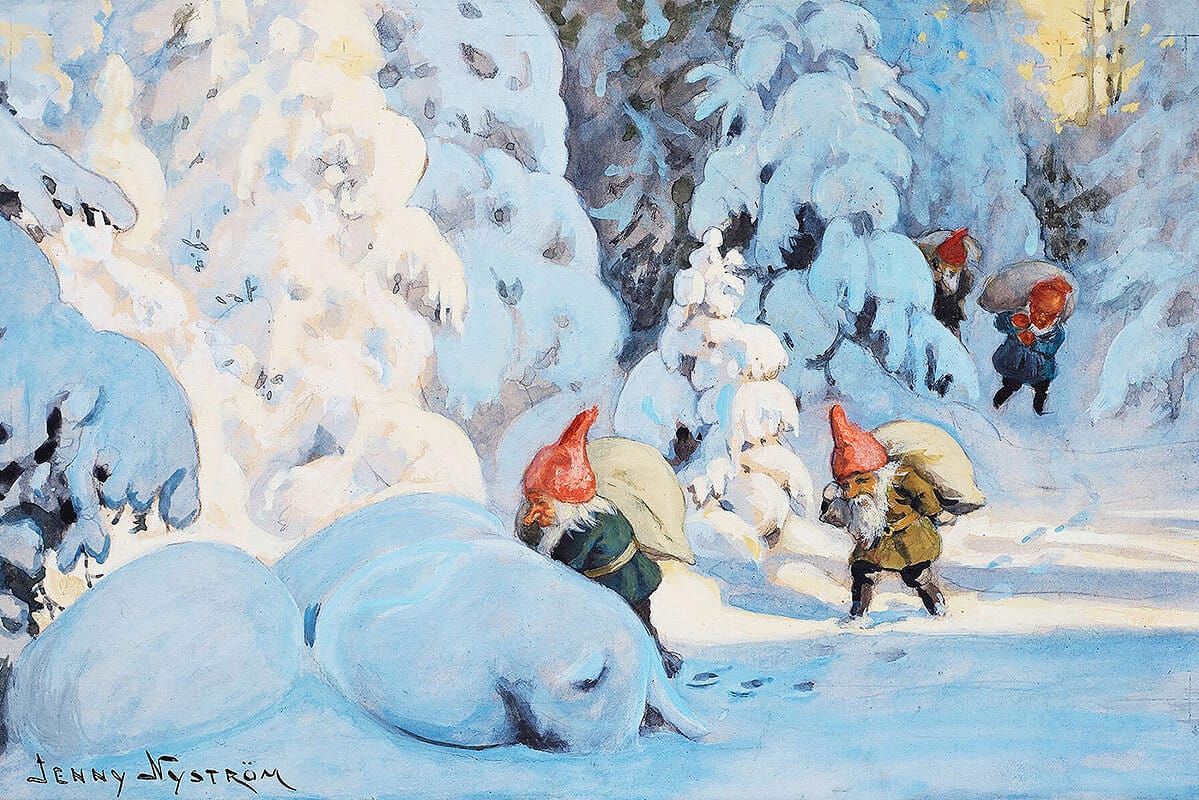 Tomtenissarnas promenad