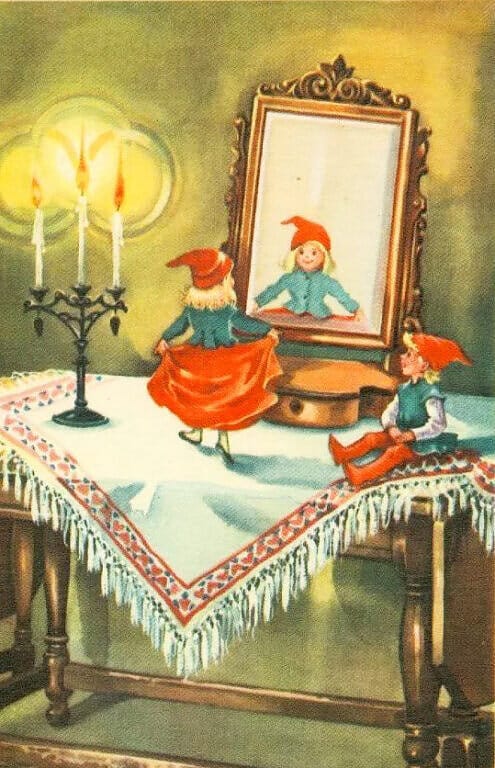 Gammaldags och traditionella julkort - Gratis Julkort